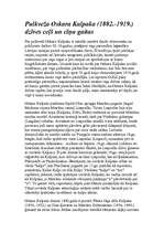 Referāts 'Oskars Kalpaks', 1.