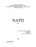 Referāts 'NATO', 1.