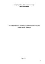 Referāts 'Teksta, tēlu sistēmas un kompozīcijas īpatnības Noras Ikstenas romānā "Dzīves sv', 1.