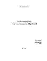 Referāts 'Vidzemes zemnieki XVIII gadsimtā', 1.