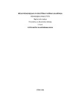 Prakses atskaite 'Aktīvā mācību un audzināšanas prakse pirmsskolā', 1.