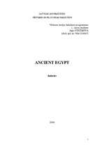 Referāts 'Ancient Egypt', 1.