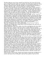 Eseja 'Shows the Impact on Native Americans by European Conquest. Uses Reference to Jam', 1.