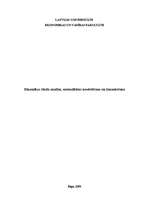 Referāts 'Dinamikas rindu analīze, sezonalitātes novērtēšana un izmantošana', 1.