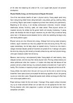 Eseja 'The role of sports in a young person’s life', 2.