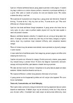 Eseja 'The role of sports in a young person’s life', 4.