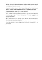 Eseja 'The role of sports in a young person’s life', 14.