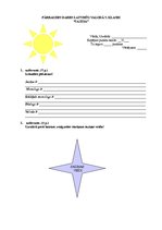 Paraugs 'Pārbaudes darbs 5.klasei par tēmu', 1.