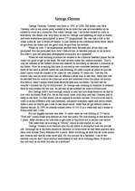 Konspekts 'George Clooney', 1.