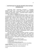 Referāts 'Muitas procedūra "Tranzīts". Piemērošanas nosacījumu analīze', 21.