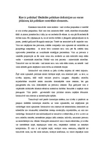 Konspekts 'Dažādas politikas definīcijas un varas jēdziens kā politikas centrālais elements', 1.