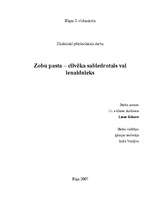 Referāts 'Zobu pasta - cilvēka sabiedrotais vai ienaidnieks', 1.