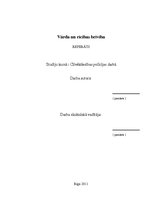 Referāts 'Cilvēktiesības policijas darbā', 1.