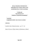 Konspekts 'Antiglobālistu kustība - saturs, formas un izredzes', 1.