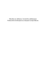 Paraugs 'Monolītās un saliekamās būvniecības salīdzinājums Latvijas klimatā', 1.