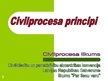 Prezentācija 'Civilprocesa principi', 1.