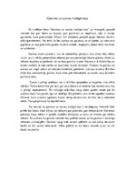 Eseja 'Gaismas un tumsas mūžīgā cīņa', 1.