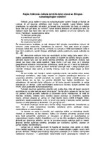 Eseja 'Kāpēc folkloras čaklais latvietis dzīvo vienā no Eiropas nabadzīgākajām valstīm?', 1.