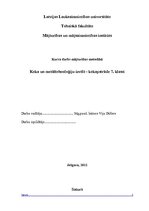 Referāts 'Koka un metāltehnoloģiju izvēle', 1.
