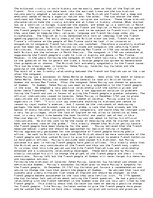 Eseja 'The Treatment of the French', 1.