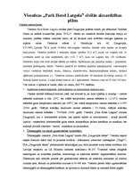 Konspekts 'Viesnīcas "Park Hotel Latgola" civilās aizsardzības plāns', 1.