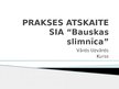 Prezentācija 'Prakses atskaites prezentācija', 1.