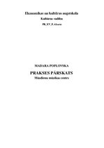 Prakses atskaite 'Mūsdienu mūzikas centrs', 1.