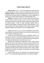 Konspekts 'Aleksandrs Lielais', 1.