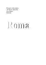Referāts 'Romas arhitektūra, māksla un sabiedriskā dzīve', 1.