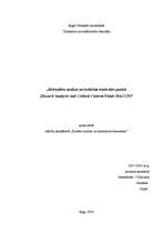Referāts 'Bīstamību analīze un kritiskie kontroles punkti', 1.