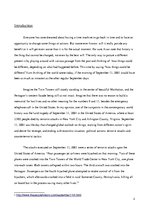 Eseja 'A World without September 11, 2001', 2.