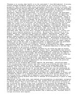 Eseja 'Democracy vs Dictatorship', 1.