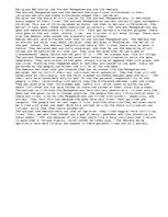 Eseja 'Religious Beliefs of the Ancient Mesopotamians and the Hebrews', 1.