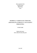 Referāts 'Biedrību un nodibinājumu līdzdalība administratīvajā procesā un ar to saistītā p', 1.
