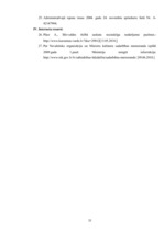Referāts 'Biedrību un nodibinājumu līdzdalība administratīvajā procesā un ar to saistītā p', 33.