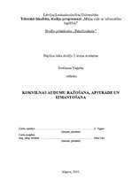 Referāts 'Kokvilnas audumu ražošana, apstrāde un izmantošana', 1.