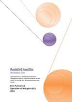 Referāts 'Reaktīvā kustība', 1.