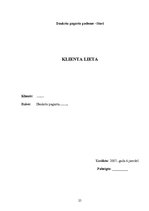 Prakses atskaite 'Valsts profesionālā prakse sociālās palīdzības organizēšanā', 25.