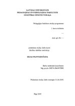 Referāts 'Darbības motivācija, deja', 1.