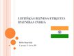Prezentācija 'Lietišķās biznesa etiķetes īpatnības Indijā', 1.