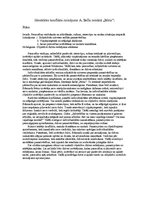 Konspekts 'Identitātes konflikta risinājums A.Bela romānā "Būris"', 1.