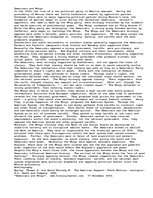 Eseja 'The rise of the Democrats and Whigs', 1.