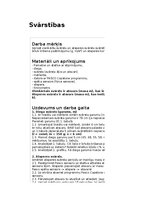 Paraugs 'Svārstības', 1.
