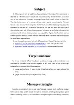 Konspekts 'Advertisement Analysis', 3.