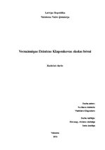 Referāts 'Vecmāmiņas Dzintras Klapenkovas skolas bērni', 1.