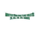 Referāts 'Arhitektūra Baltijas valstīs 20.gs. 20.-30.gados', 1.