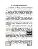 Referāts 'Arhitektūra Baltijas valstīs 20.gs. 20.-30.gados', 2.