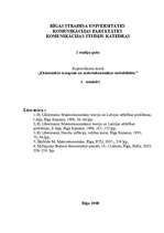 Konspekts 'Ekonomikas izaugsme un makroekonomikas nestabilitāte', 1.