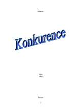 Referāts 'Konkurence', 1.