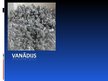 Prezentācija 'Vanādijs', 1.